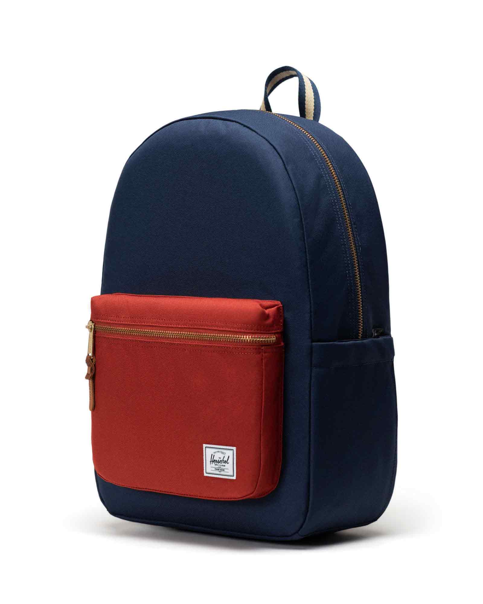 Settlement Backpack Black Iris/Red Ochre | Herschel Supply Co.