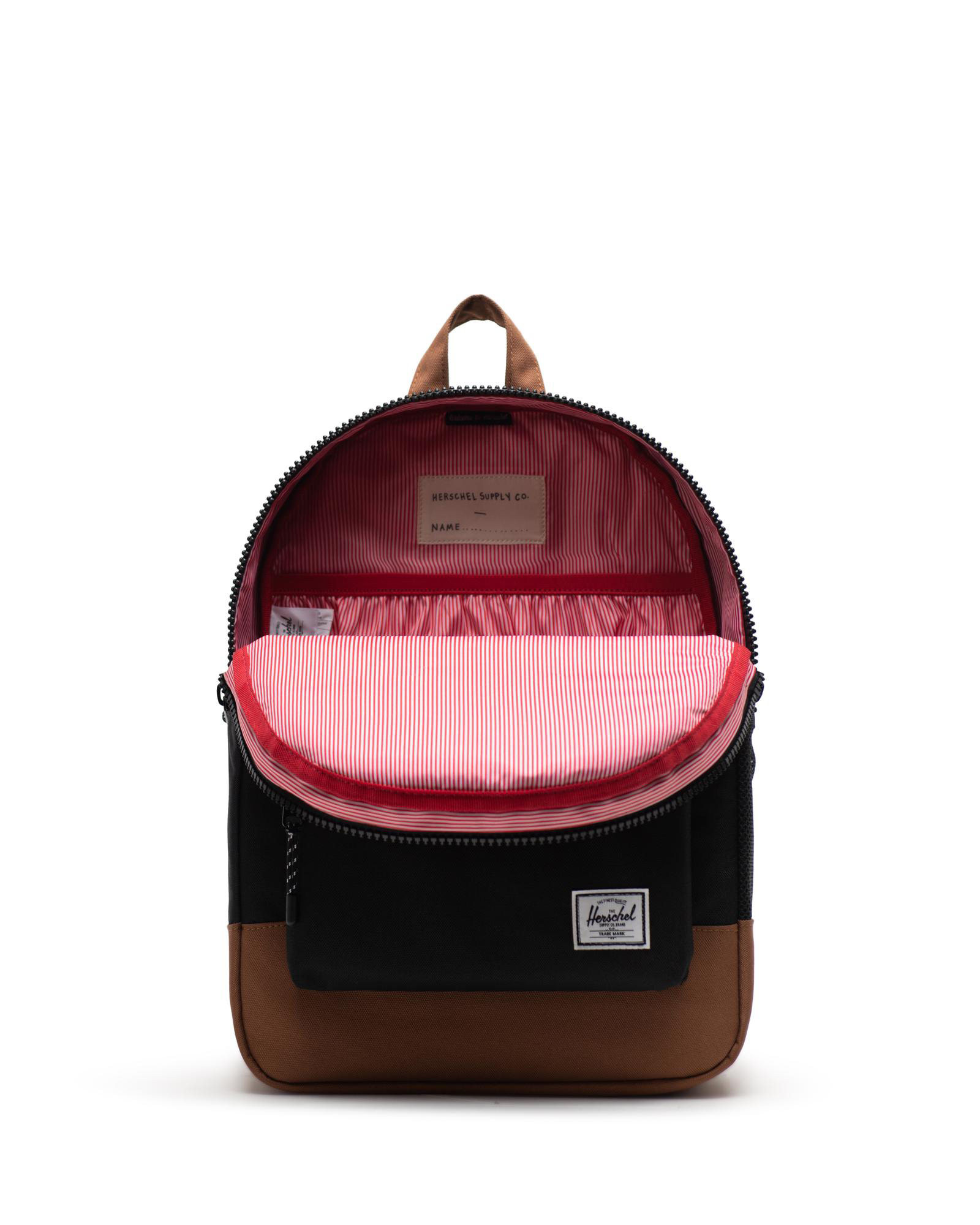 Heritage Backpack Youth Black/Saddle Brown Herschel Supply Co.