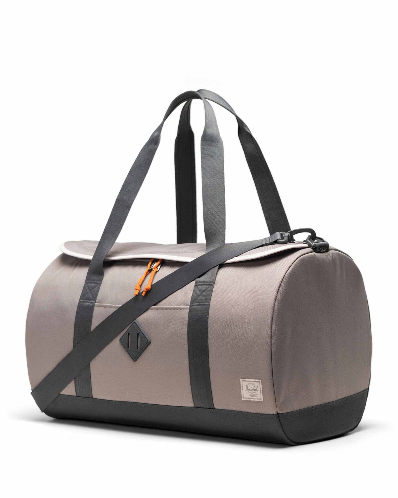 チャコールグレーXS Herschel Heritage™ Duffle Raven Crosshatch | Herschel Supply Co.