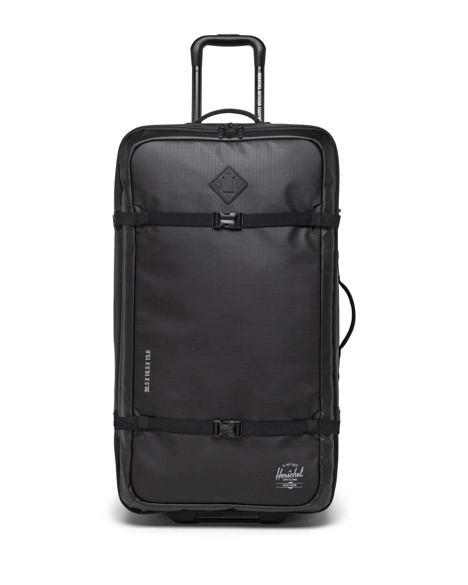 All Season Hybrid Roller Bag Large Black Herschel Supply