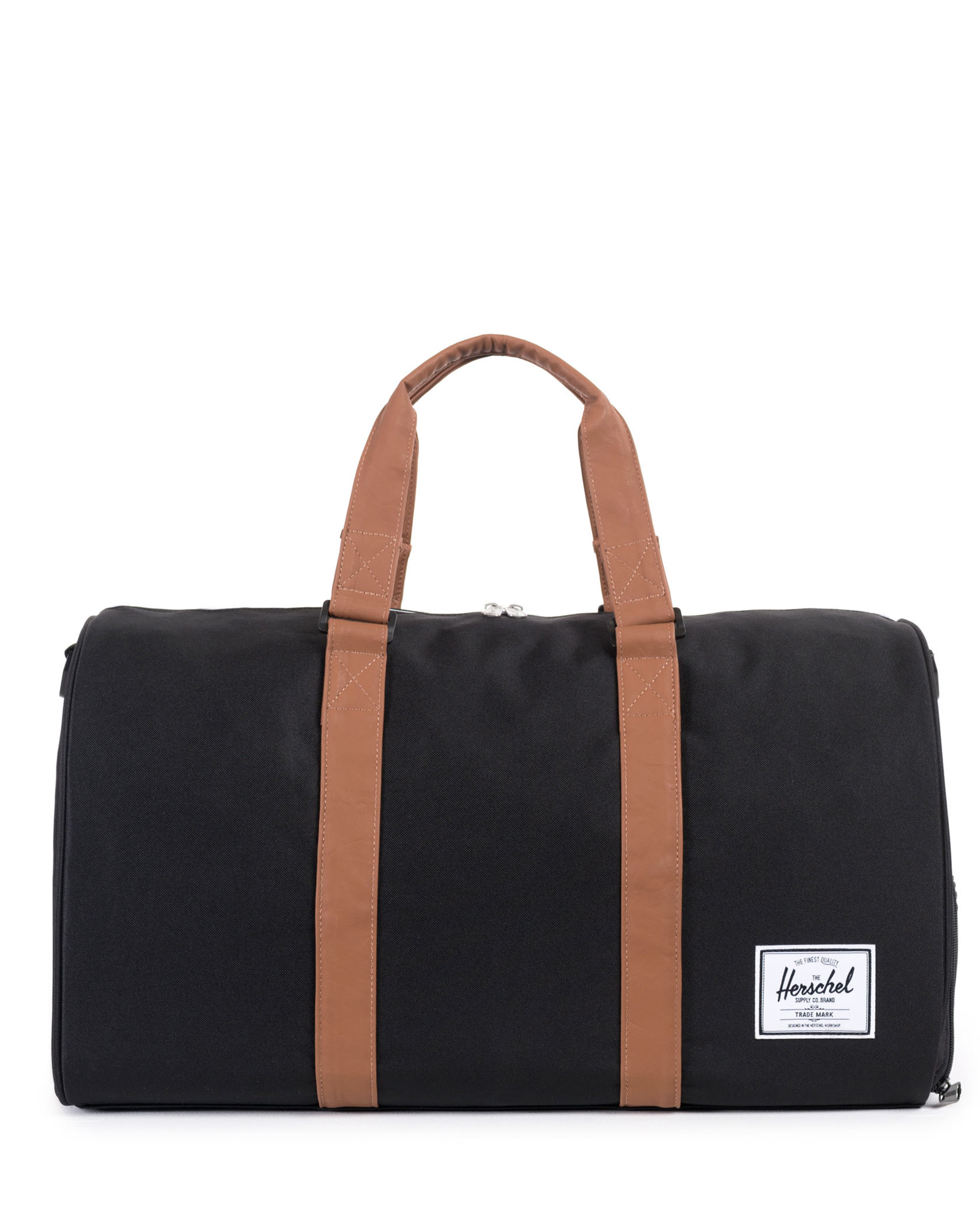 Novel Duffle Black/Tan Synthetic Leather Herschel Supply Co.