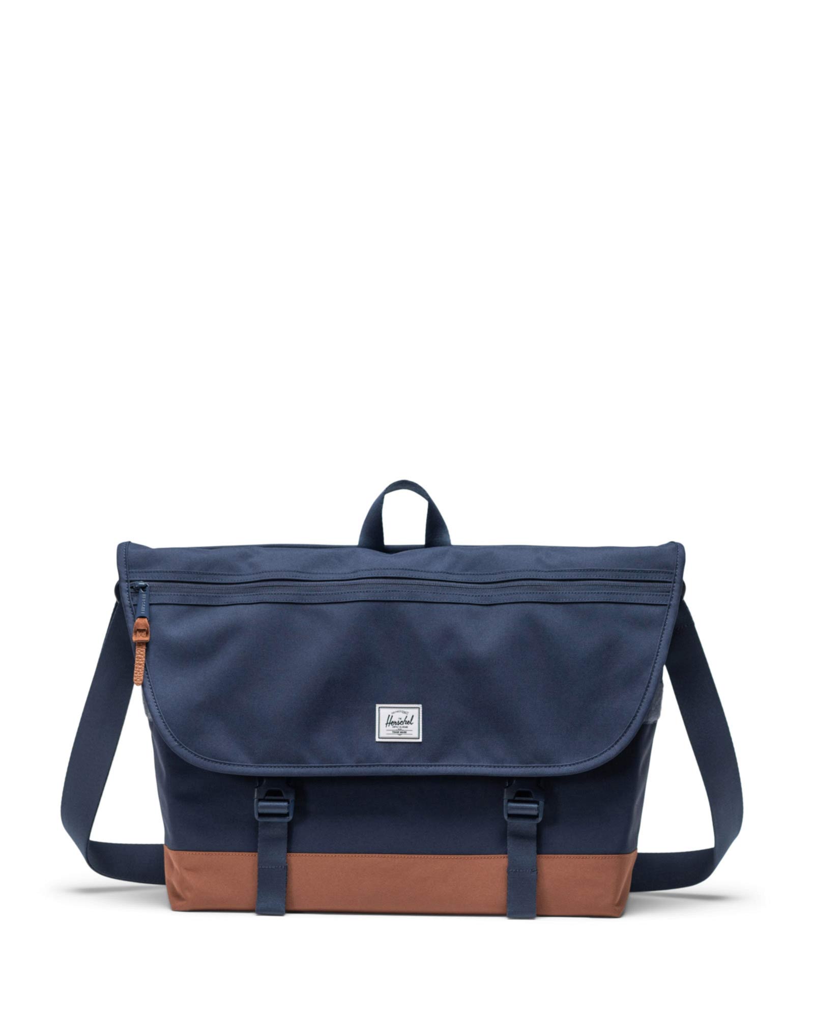 Cove Messenger Navy/Saddle Brown Herschel Supply