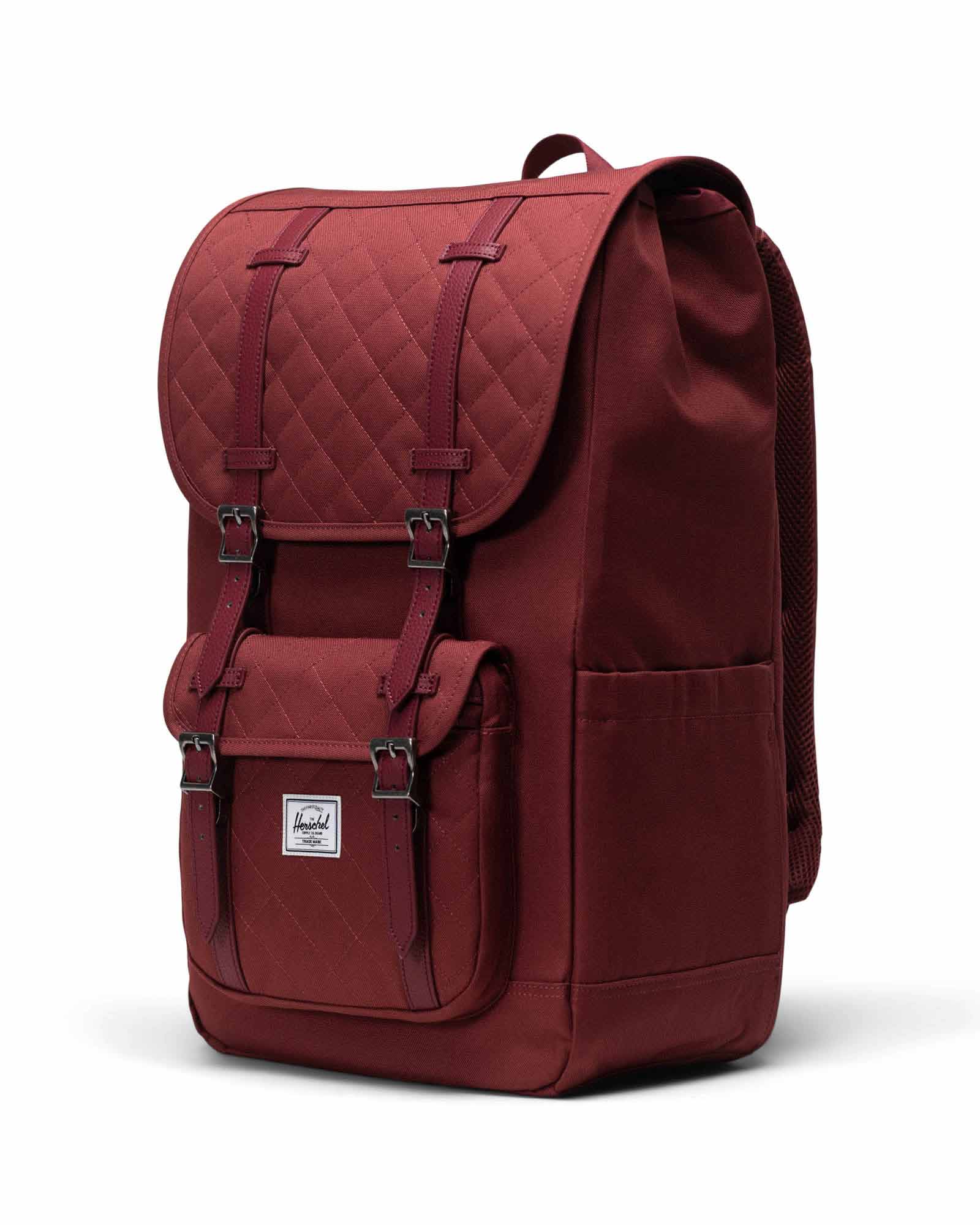 Emmy Burgundy Herschel Backpack Herschel Little America Port Baggins Shoes Emmy Burgundy Herschel Backpack Herschel Little America Port Baggins Shoes