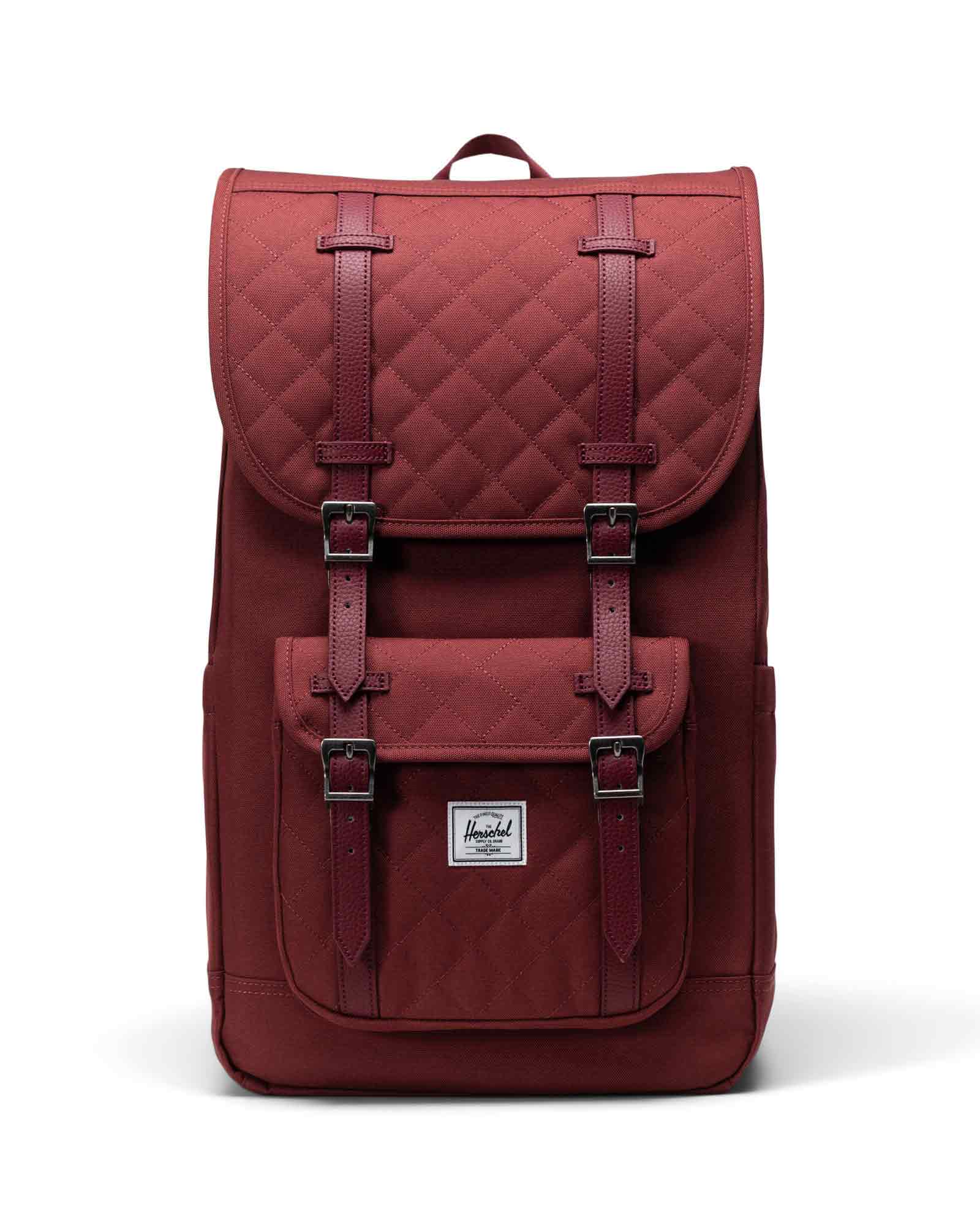 Herschel Little America Backpack Burgundy Herschel Backpack Herschel Supply  Little America Backpack Burgundy (plum Dot